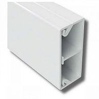 TMC 40/2x17 Миниканал с перегородкой белый (розница 8 м в пакете, 10 пакетов в коробке) (упак. 80м) | код. 00305R |  DKC